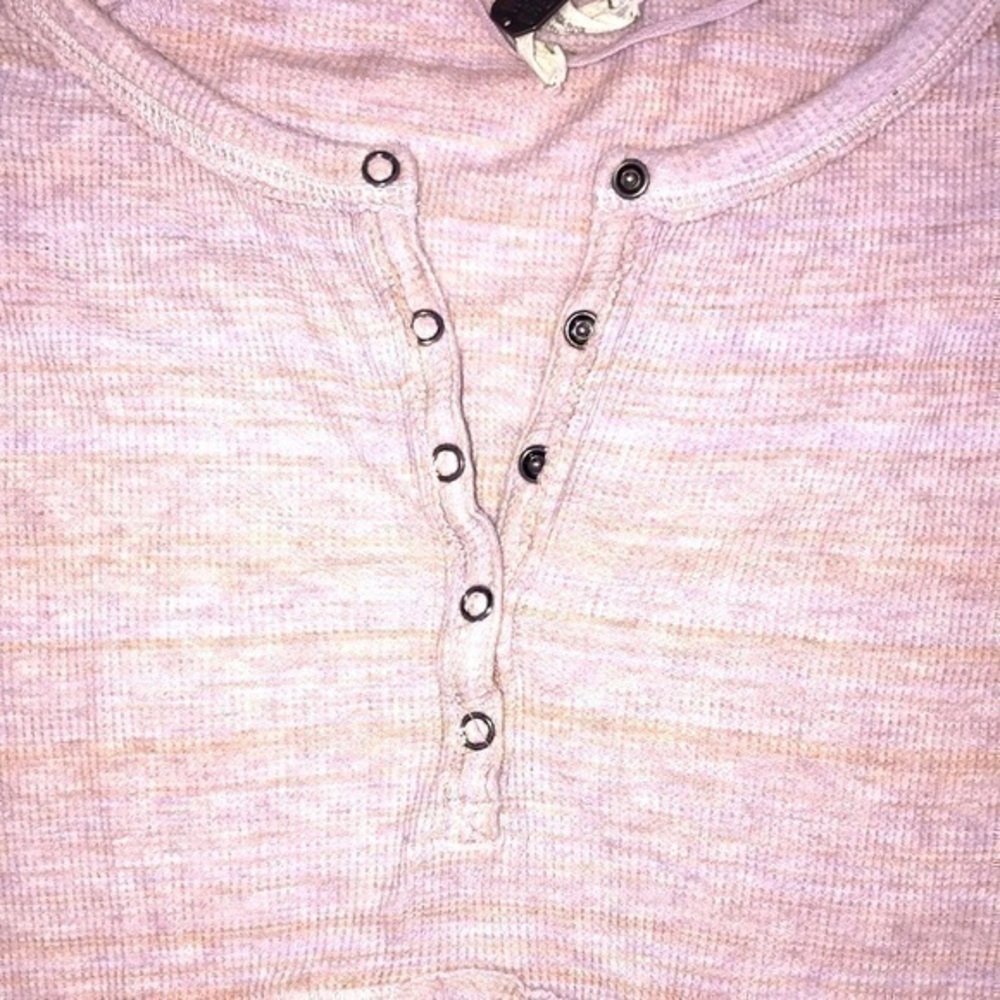 We The Free Coastline Henley Peplum Top - Picture 6 of 14